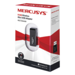 Mercusys MW300UM – Adaptador USB Wi-Fi / 300 Mbps / 2.4 GHz / 2 Antenas Internas / IEEE 802.11n/b/g / USB 2.0