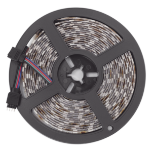 CAME 009-RGBIP65 – Tira LED RGB / 5 m (16.4 ft) / 12 VCC 2.5 A / IP65 / Rojo y Verde Programables / Iluminación Vehicular