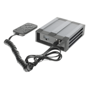 EPCOM INDUSTRIAL SIGNALING X100S – Sirena Vehicular de 100W de Potencia, Con Controlador Unimando Para Tonos, 2 Salidas Auxiliares y Microfono