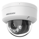 HIKVISION DS-2CD1143G2-LIUF – Cámara Domo IP / 4 Megapixel / Dual Light 30 m (98.4 ft) / Lente 2.8 mm / 109° FOV / IK08 / IP67 / PoE