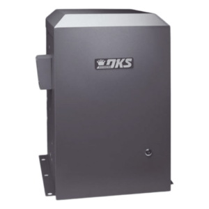 DKS DOORKING 9150-380 – Operador de puertas corredizas / 680 kg / 13.7 m (45 ft) / 1 HP / Límites magnéticos electrónicos