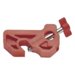PANDUIT PSL-MCBNT – Bloqueador de Disyuntor Miniatura / Sin Herramientas / Nylon / 48.2 mm (0.16 ft) / Rojo / LOTO