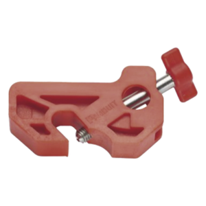 PANDUIT PSL-MCBNT – Bloqueador de Disyuntor Miniatura / Sin Herramientas / Nylon / 48.2 mm (0.16 ft) / Rojo / LOTO