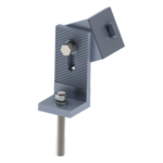 EPCOM POWERLINE EPL-FFNT-03AL – Soporte L para Riel / Techo de Concreto / Aluminio Anodizado / 40x40x90 mm / Tornillo 30 mm Incluido