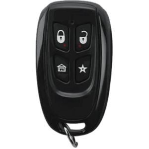 HONEYWELL HOME RESIDEO CEREMLXB – Control Remoto de Alarma / 4 Botones / Frecuencia 433 MHz / Hasta 7 Unidades por Receptor / Compatible Multi-Marca