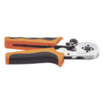 EPCOM POWERLINE EPUD64 – Pinza para Prensado / 26-10 AWG / 0.25-6.0 mm² / Casquillo Cuadrado / Trinquete Ergonómico / 175x75x20 mm / 0.57 ft x 0.25 ft x 0.07 ft