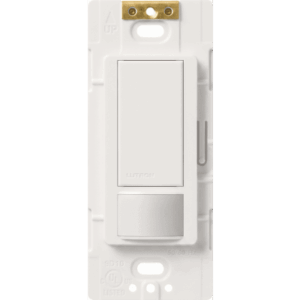 LUTRON ELECTRONICS MSOPS2SW – Sensor de Ocupación y Vacancia / 120 V~ / 2 A / Cobertura 83 m² (892.7 ft²) / Tecnología XCT / Unipolar / LED, CFL e Incandescente