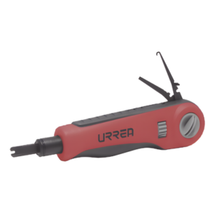 URREA SYS-309 – Ponchadora de Impacto con Cuchillas Tipo 66, 88 y 110, incluye gancho y extractor de cable.