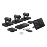 YEALINK MVC-S98-C5U-004 – Sistema de Videoconferencia / Intel Ultra5 125H con NPU / Triple Cámara 20x Zoom Óptico / 9 Cámaras Multicámara / Compartición 4K/60fps / Panel Táctil 11.6' Full HD