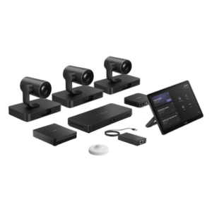 YEALINK MVC-S98-C5U-004 – Sistema de Videoconferencia / Intel Ultra5 125H con NPU / Triple Cámara 20x Zoom Óptico / 9 Cámaras Multicámara / Compartición 4K/60fps / Panel Táctil 11.6' Full HD