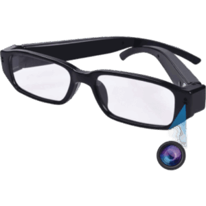 TE663 – Cámara Oculta en Lentes (Spyce Camera) / Resolución 2 Megapixel (1080P) / Memoria de 8GB / Grabación de Audio y Vídeo / Captura de Fotografías
