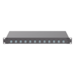 PANDUIT FD1W12AQDLCZ – Distribuidor de Fibra Óptica / 12 Conectores LC Duplex (24 Fibras) / Multimodo OM3/OM4 / 1 UR / 17.5 in (444.5 mm) Ancho / 12.13 in (308.2 mm) Profundidad