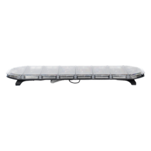 EPCOM INDUSTRIAL SIGNALING X87AW – Barra de Luces LED / 47" (120 cm) / 112 LED / 18 Módulos / 45 Patrones / 12 VCC / Ámbar-Blanco