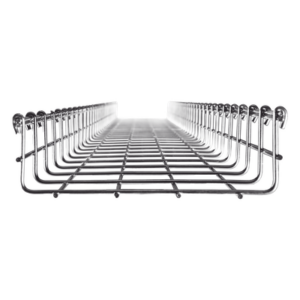 CHAROFIL MG-50-433EZ – Charola Tipo Malla / 66 mm Peralte / 200 mm Ancho / 3 m (9.84 ft) / Electro Zinc / 210 Cables Cat6