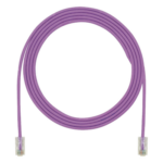 PANDUIT UTP28X15VL – Cable de Parcheo UTP / Cat6A / 24 AWG / CM / 4.57 m (15 pies) / Violeta