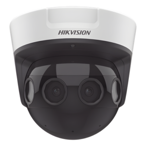 HIKVISION DS-2CD6984G0-IHS(D) – Cámara IP Panorámica / 32 Megapixel Total / 4 Lentes 8 MP / Vista 180° / IR 20 m (65.6 ft) / IP67 / IK10 / PoE+ / 12 Vcc