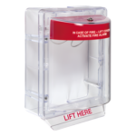 STI STI-1130 – Cubierta Protectora de Alarma / Policarbonato Inviolable / Bocina Ajustable 95/105 dB / Montaje en Superficie / ADA