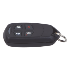 HONEYWELL HOME RESIDEO 5834-4 – Control Remoto Inalámbrico / 4 Botones Programables / 8 Funciones / LED de Estado / Encriptación Alta Seguridad / Compatible Serie 5800