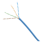 PANDUIT NUL6C04BU-ME – Cable UTP Cat 6 / 24 AWG / 305 m (1000 ft) / LSZH / Cobre sólido / 250 MHz / PoE