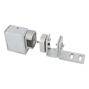 DORMAKABA MEM4400 – Electroimán Compacto / 880 lbf Fail-Safe / 12/24 VDC / 260 mA / Sensores de Estado Integrados / Instalación en Riel de Puerta Corredera