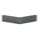 PANDUIT CPAF2BLY – Panel de Relleno para Rack / 19 pulgadas / 2U / Diseño Angulado / Acero 16 Gauge / 482.6 x 88.1 mm