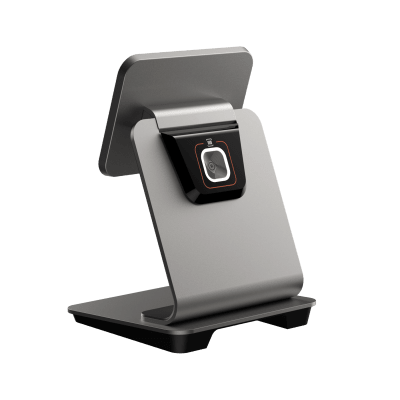 SUNMI CPADSTAND-SCAN – Base de Escritorio con Escáner 1D/2D / Conexión Quick Lock / Eje Giratorio 145° / Alimentación Inversa / Diseño Metálico - Image 2
