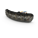 ECCO ED3794BW – Luz perimetral direccional / 12 LEDs dual color / 12-24V / IP69K / 69 patrones / 4.4' x 1.1' x 0.6'