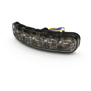 ECCO ED3794BW – Luz perimetral direccional / 12 LEDs dual color / 12-24V / IP69K / 69 patrones / 4.4' x 1.1' x 0.6'