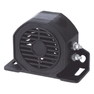 EPCOM X70A – Alarma de Reversa Vehicular / 12-24 Vcc / 97 dBA / IP65 / SAE Tipo C / 4 x 2.8 x 1.6 pulgadas