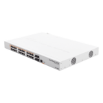 MIKROTIK CRS328-24P-4S+RM – Switch PoE / 24 Puertos Gigabit / 4 SFP+ 10G / 450W PoE / 1U Rack