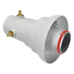 RF ELEMENTS TPA-SMA – Adaptador TwistPort / Conector RP-SMA / Banda ultra-ancha 5180-6400 MHz / Polarización dual H+V / Diseño sin cables internos