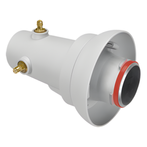 RF ELEMENTS TPA-SMA – Adaptador TwistPort / Conector RP-SMA / Banda ultra-ancha 5180-6400 MHz / Polarización dual H+V / Diseño sin cables internos