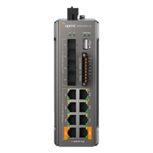 WI-TEK SP3012FM-L2(V3) – Switch PoE Administrable / 8 Puertos Gigabit / 2 Puertos 90W 802.3bt / 4 SFP 2.5G / Capacidad 36 Gbps / Presupuesto PoE 240W / Rango -40℃ a 75℃ (-40℉ a 167℉)
