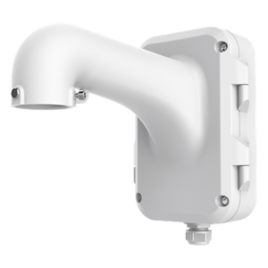 HIKVISION DS-1604ZJ – Soporte de Pared para Domo PTZ / Caja de Conexiones Integrada / IP66 / Aleación de Aluminio / 355.5x255.3x170.7 mm / 2.15 kg