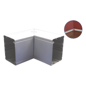 THORSMAN INKA-100-EI – Esquinero interior de aluminio / Canaleta INKA100 / 0.397 kg / -20°C a 120°C / Anodizado natural