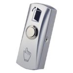 ACCESSPRO PRO815B – Botón de Salida / Contacto NO/NC / 24 VDC / 500,000 Ciclos / Caja de Instalación Incluida / Aleación de Aluminio y Acero