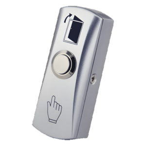 ACCESSPRO PRO815B – Botón de Salida / Contacto NO/NC / 24 VDC / 500,000 Ciclos / Caja de Instalación Incluida / Aleación de Aluminio y Acero