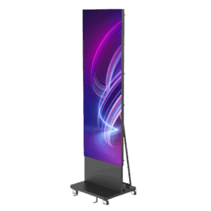HIKVISION DS-D4518CH-1FQF – Poster LED de Piso / Pixel Pitch 1.8 mm / 600 cd/m² / Refresco 3840 Hz / Modular Expansible / Case de Transporte