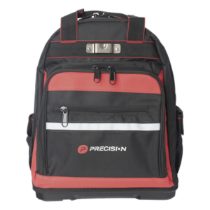 PRECISION PST-H07-003 – Mochila para Herramientas / 15 Bolsillos / 41x17.5x33 cm / 16.1x6.9x13.0 in / Poliéster 1680D Oxford