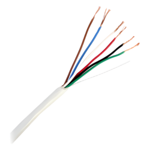 VIAKON 92-96 – Bobina de Cable / 305 m (1000 pies) / 6 x 22 AWG / Cobre / CMR / Interior / Control de Accesos / Alarmas / Automatización / Interfonos