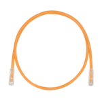 PANDUIT UTP28SP0.2MOR – Cable de Parcheo UTP / Cat6 / 28AWG / 20 cm (0.66 ft) / LSZH-CM / Naranja