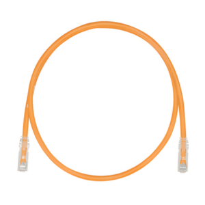 PANDUIT UTP28SP0.2MOR – Cable de Parcheo UTP / Cat6 / 28AWG / 20 cm (0.66 ft) / LSZH-CM / Naranja