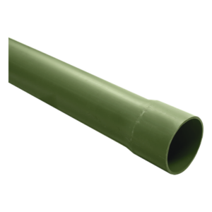 AMANCO-WAVIN ATUP-100-TUB – Tubo Conduit Pesado PVC / 1" (25 mm) / Longitud 3 m (9.8 ft) / Autoextinguible / Norma NMX-E-012-SCFI / Sistemas Aislados a Tierra