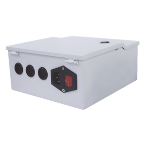 EPCOM POWERLINE PLK24AC20A – Fuente de Poder / Entrada 100-240 Vca / Salida 24 Vca / 20 A / 16 Canales / 36 W / Rango -25°C a 40°C / 8.5 x 7.95 x 3.86 in