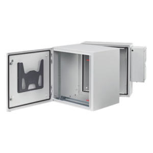 HOFFMAN PTHS242430G4A – Gabinete Industrial / 12 UR / 24x24x30 in / NEMA 4/12 IP66 IK10 / Aire Acondicionado 2000 BTU / Acero / Montaje Pared