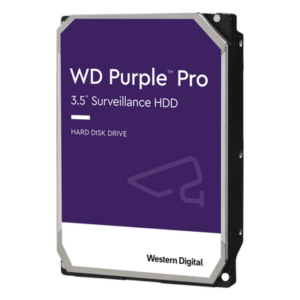 Western Digital (WD) WD102PURP – Disco Duro para Videovigilancia / 10 TB / 7200 RPM / SATA III 6 Gb/s / 64 Cámaras HD / Caché 512 MB / 3.5 Pulgadas