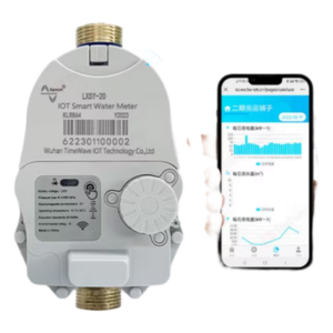 TIMEWAVE TW-LXSY-25 – Medidor de Agua Inteligente LoRaWAN / 1 Pulgada / Válvula de Corte Eléctrica / Precisión 10 L / IP67 / Batería Litio 3.6 V