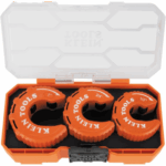 KLEIN TOOLS 500-48 – Juego de Cortadores de Tubería / 3 Piezas / Cobre 1/2", 3/4" y 1" (12, 19 y 25 mm) / Diseño I-Beam / Estuche Modular