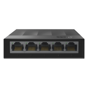 TP-LINK LS1005G – Switch / 5 Puertos Gigabit / 10 Gbps / Fanless / 3.5×2.8×0.9 in