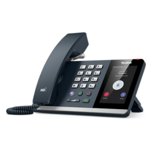 YEALINK MP54-E2-TEAMS – Teléfono IP / Pantalla Táctil 4 Pulgadas / HD Voice / Bluetooth 5.2 / Wi-Fi Dual Band / PoE / Certificación Microsoft Teams